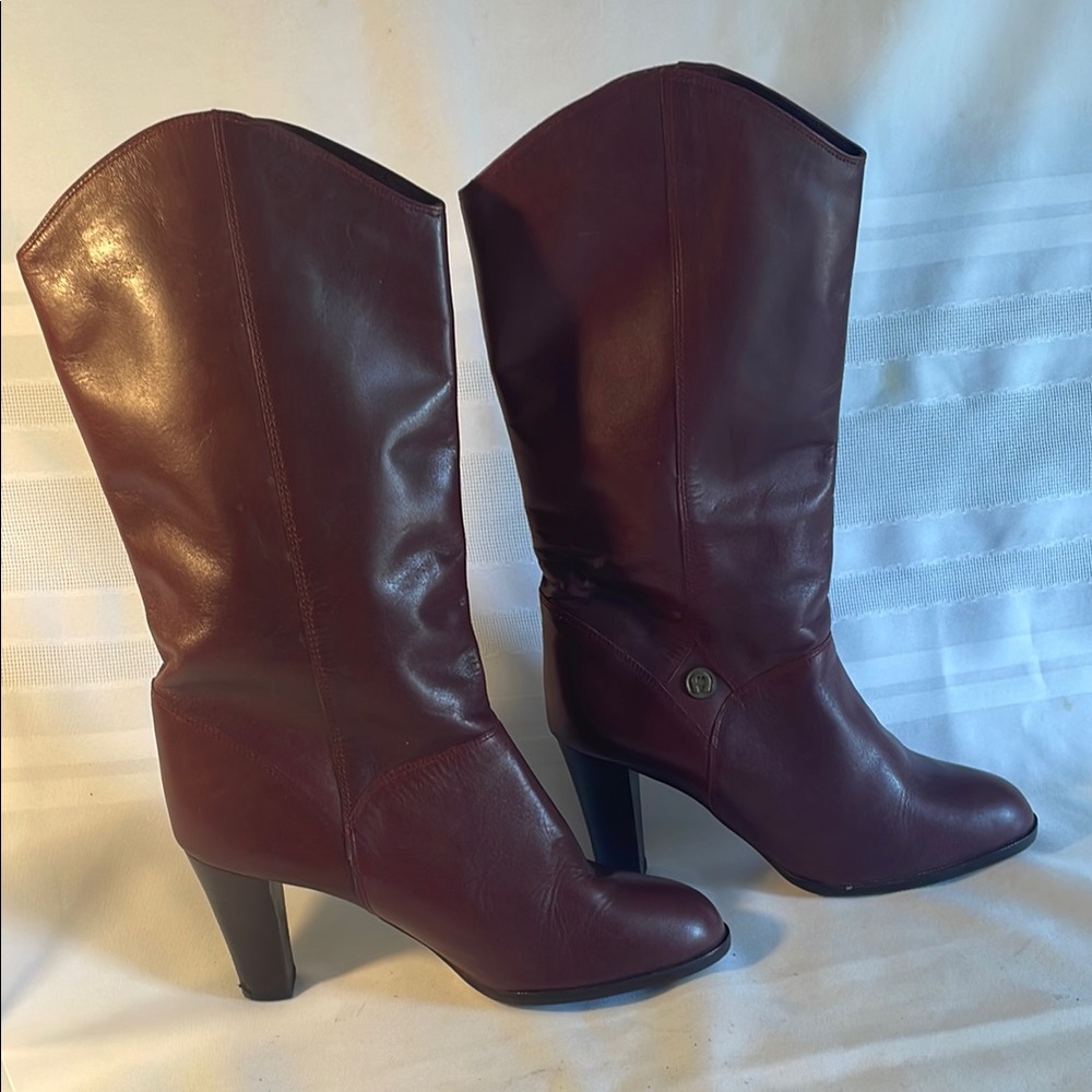 ETIENNE AIGNER Vintage Heeled Riding Boots 8.5 N